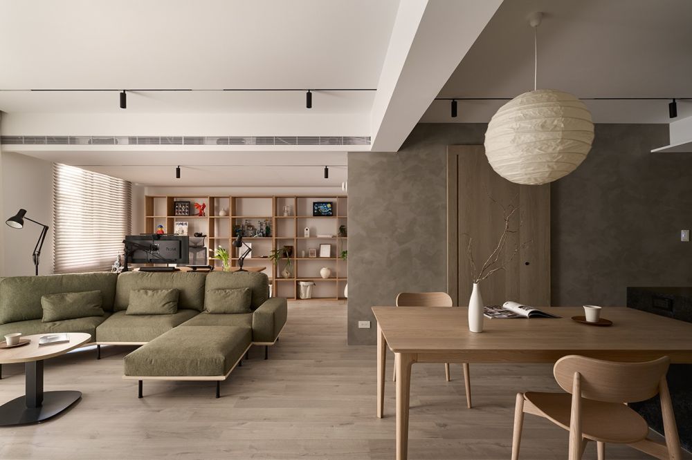 四十年老屋改造，一房一衛的自在無印宅