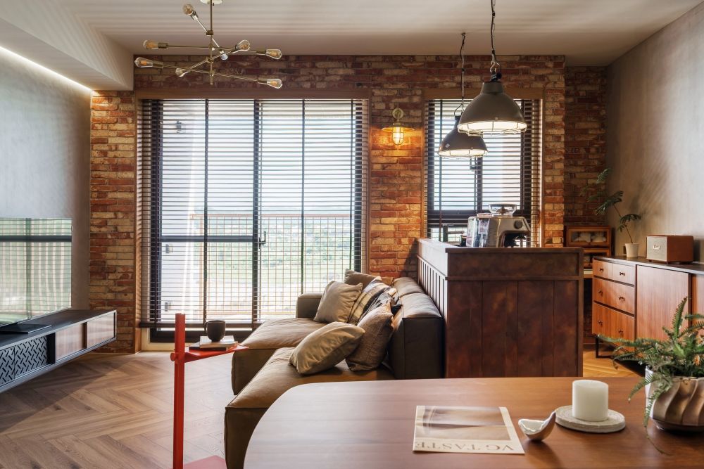 日常鏝映 工業風 新成屋