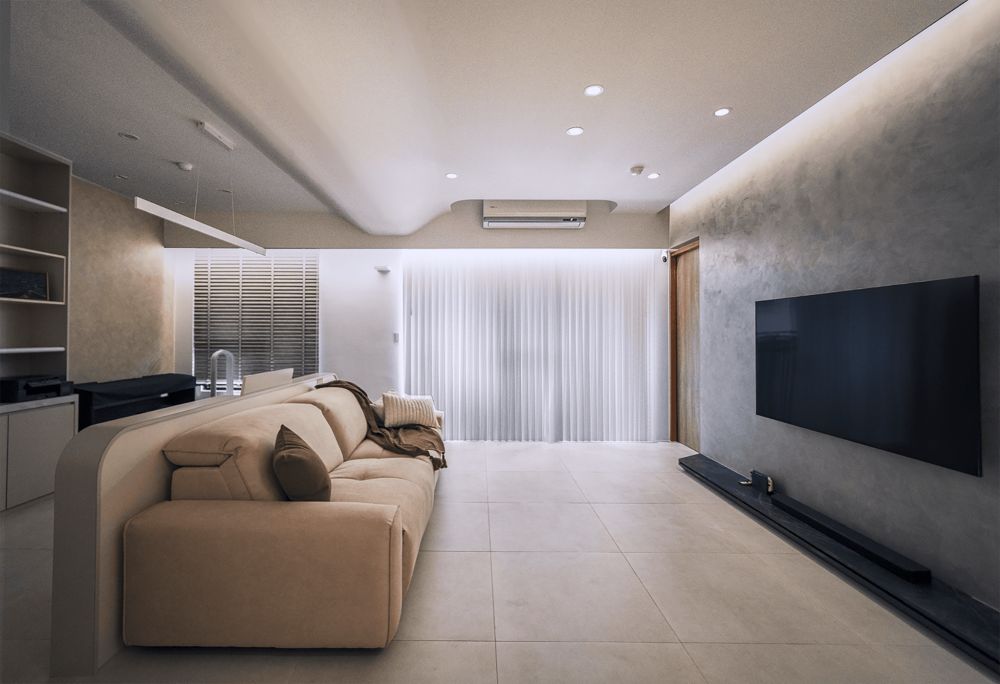 城市桃花源，暖與灰調成剛剛好的日常｜暖羽灰淨