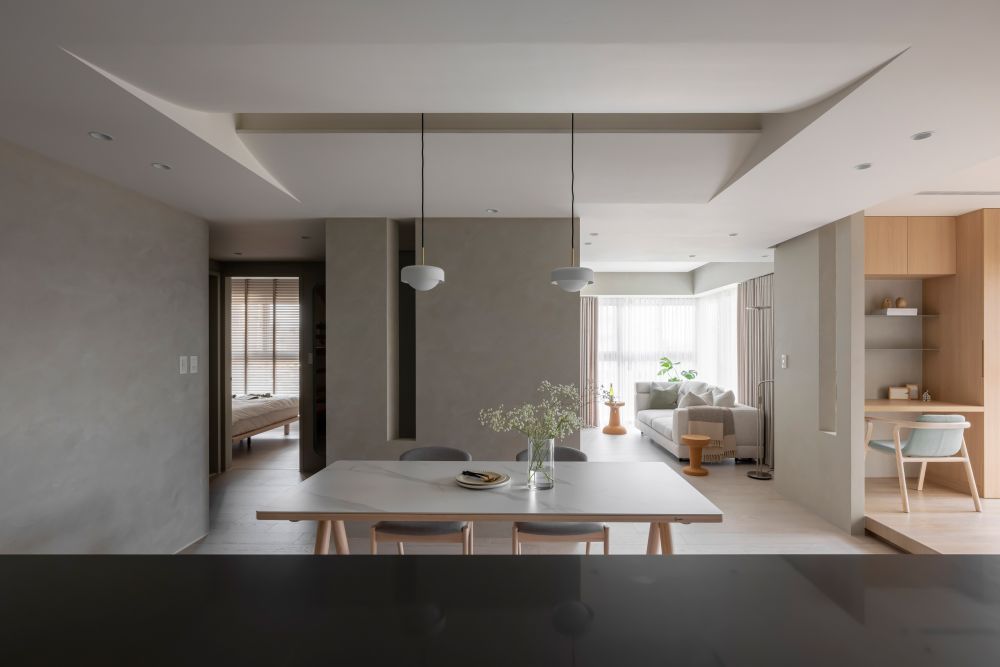 徐生風丁小雨 | 22坪暖灰日光寓所