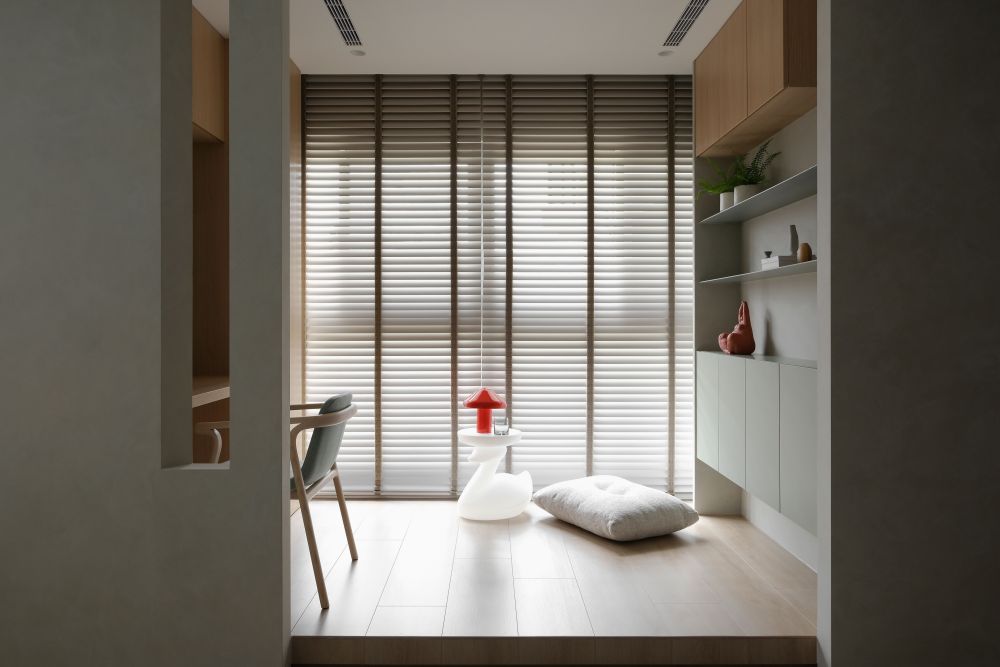 徐生風丁小雨 | 22坪暖灰日光寓所