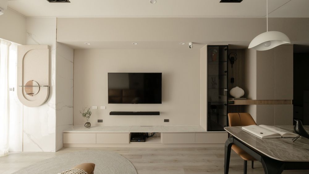 奶油色系調出柔霧美感！打造19坪靜謐舒適小宅