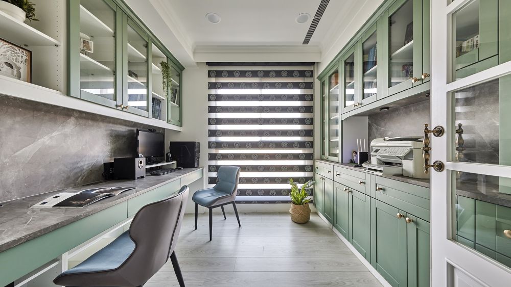 四房兩廳裝潢從毛胚開始，共創典雅現代宅