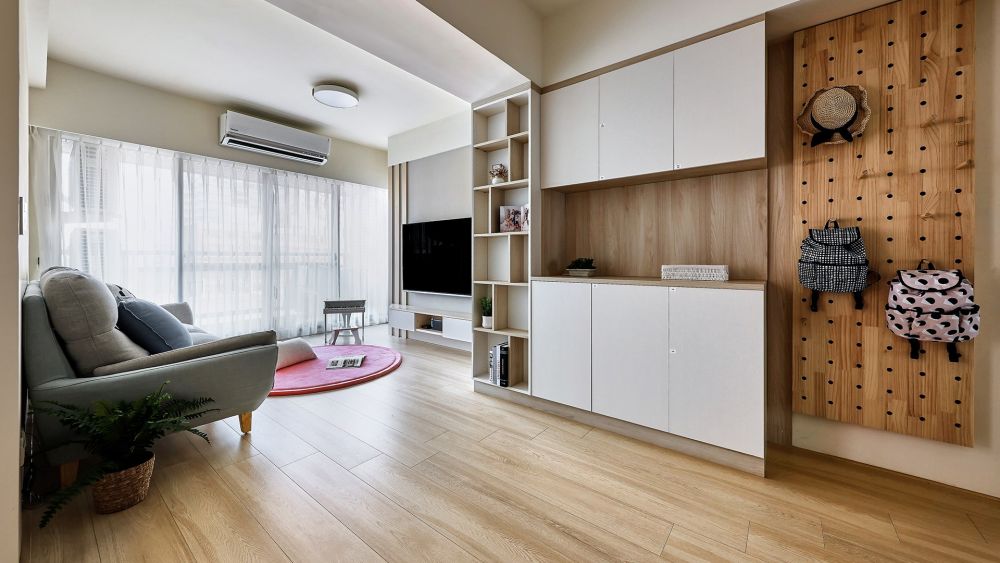 一個男孩＋四胞胎小公主！五寶爸媽的自然日系美宅，築起溫暖安心歸宿