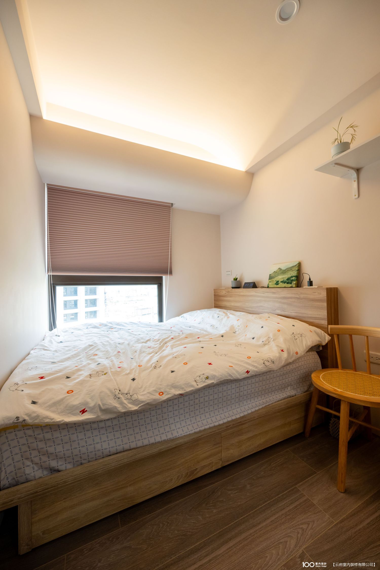 現代風裝修 10坪 1房1廳1衛 69萬 新北市 現代溫馨小宅 裝修案例效果圖 - 100室內設計