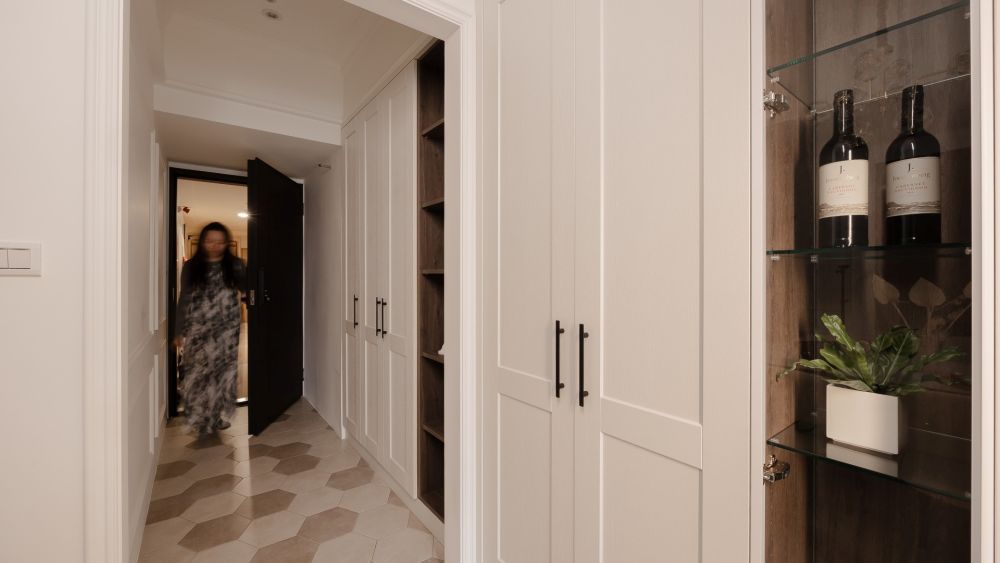 19坪簡約色彩搭配優雅線板，實現夢想中的美式風格宅！