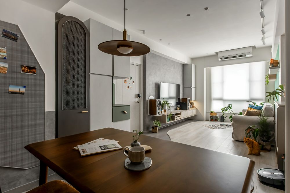 【 Quilted Style 】竹北。成屋翻修。27坪