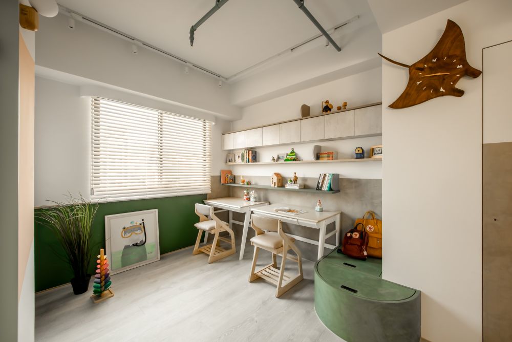 【 A Home for Five 】台中。成屋翻修。33坪