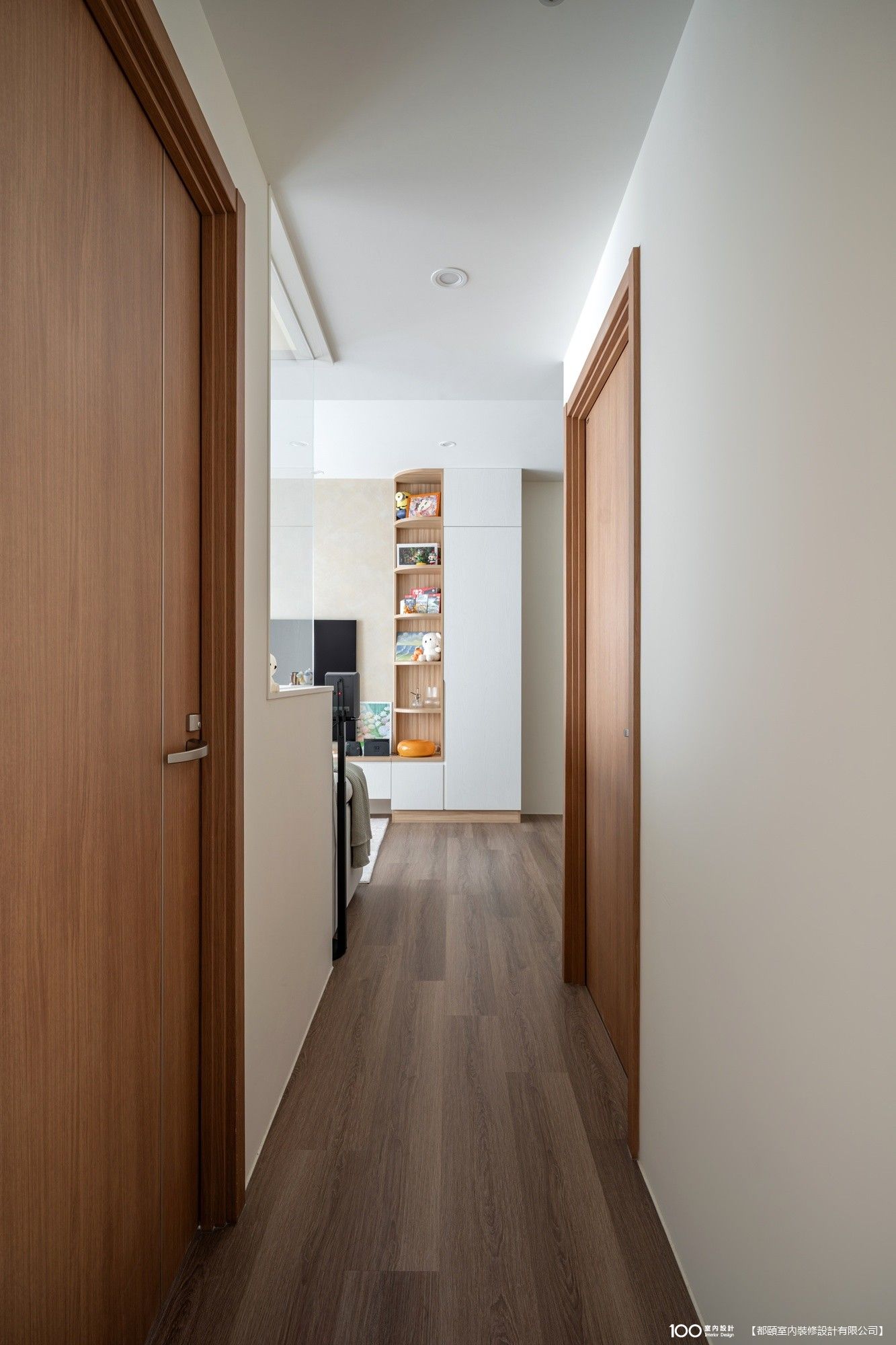 日式風裝修 22坪 3房1廳2衛2陽台 108萬 新北市 都．暖 D．WOOD 裝修案例效果圖 - 100室內設計