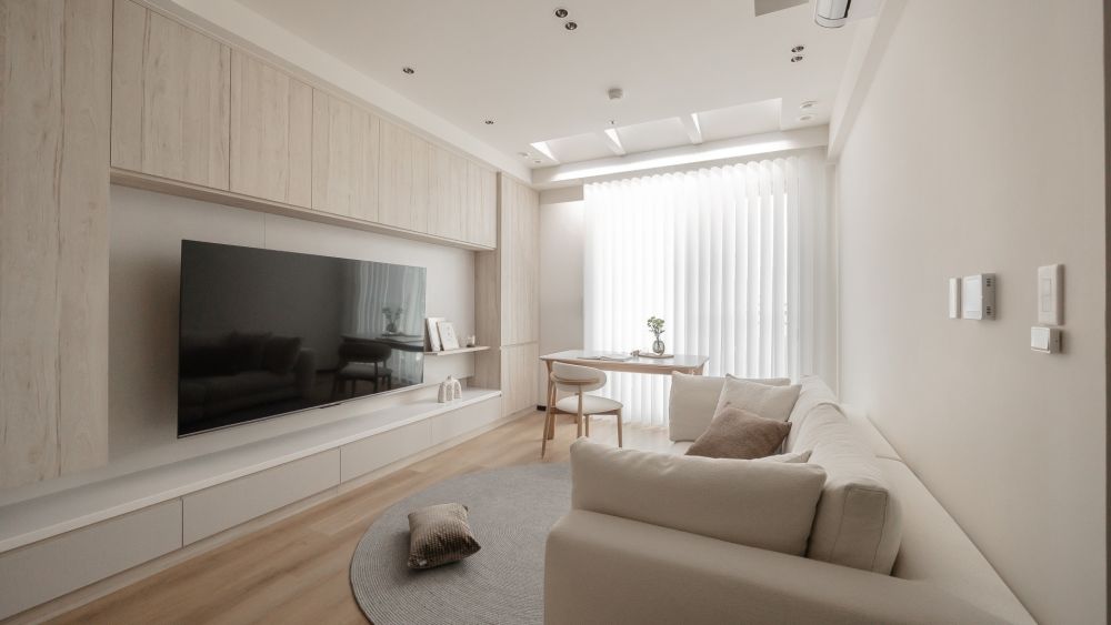 白木為序光影為章， 24坪北歐小宅的度假時光