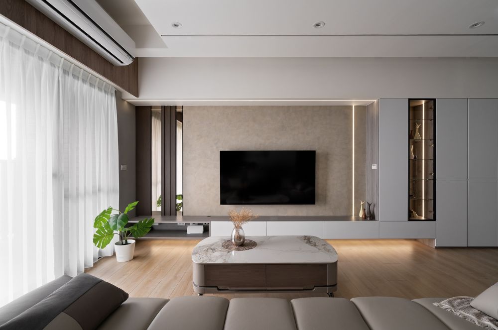 暖灰木韻 簡約線條