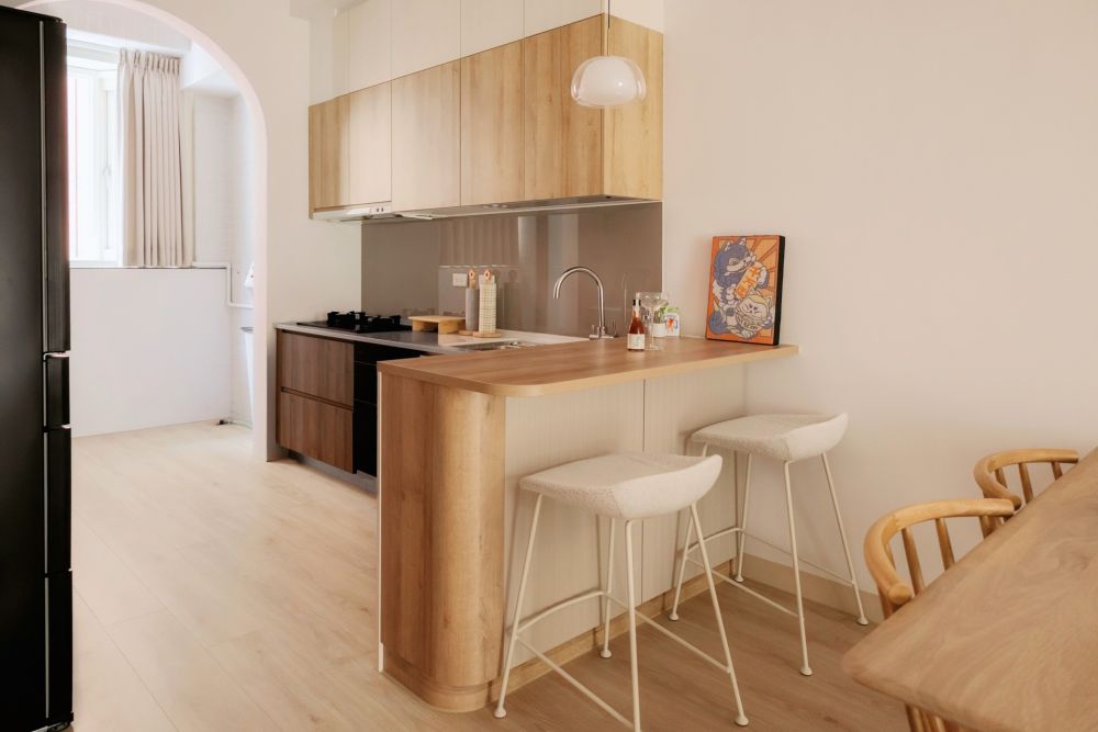 溫潤木質×理性層次」的居家敘事