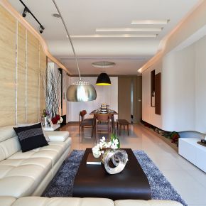 白色建構‧線 現代風 毛坯屋