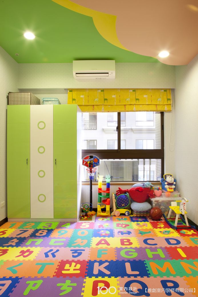現代風兒童房