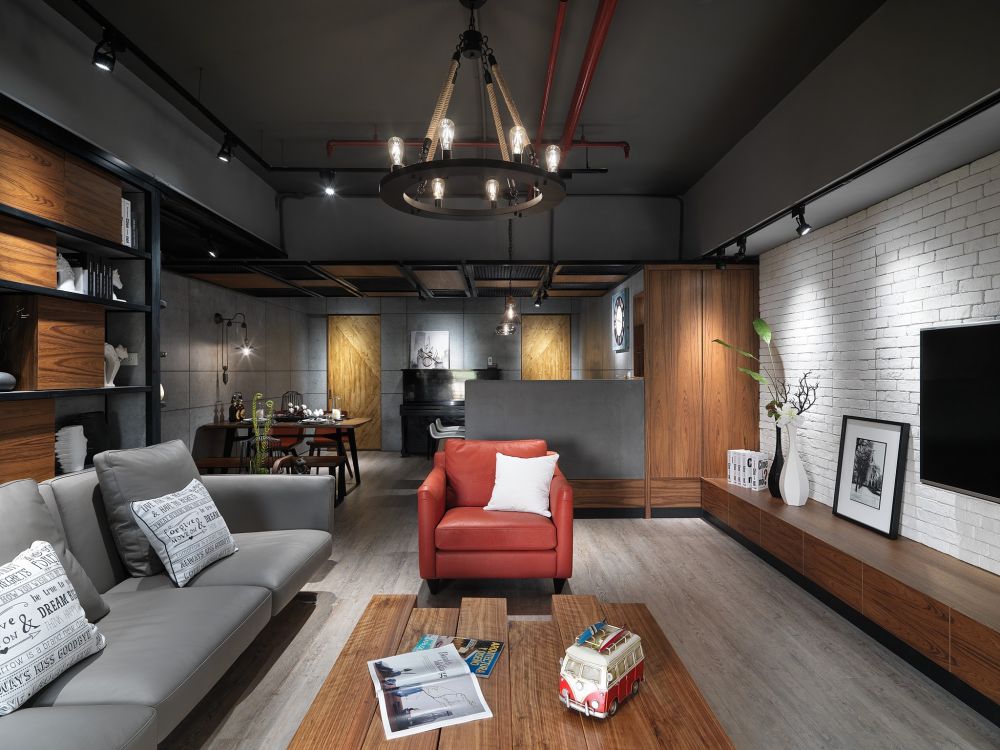 基隆城上城 工業風 新成屋