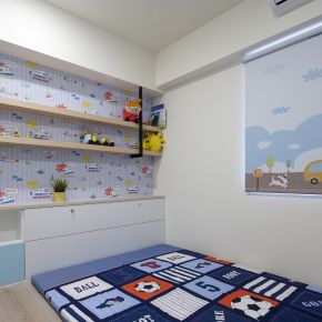 系統傢俱形塑親子宅 混搭風 新成屋