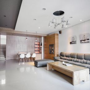 新竹吳公館 現代風 新成屋
