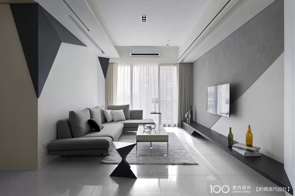 坪現代風1房0廰0衛新成屋裝修效果圖 不動聲色 100室內設計