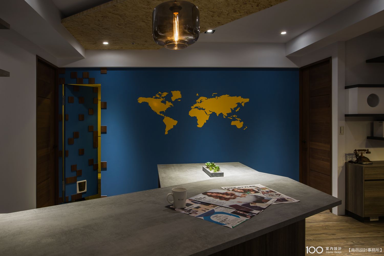 154萬 210萬23坪現代風2房新成屋裝修案例圖 與貓星人的戀愛居家 南邑設計事務所 100室內設計