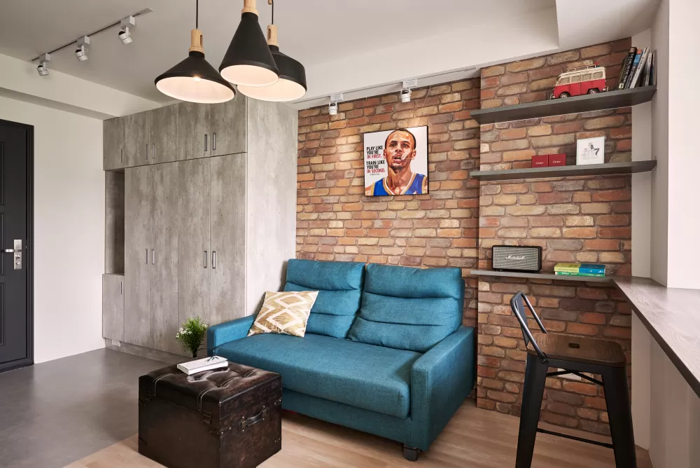 麻雀雖小五臟俱全 7坪輕工業超厲害機能小宅 100室內設計