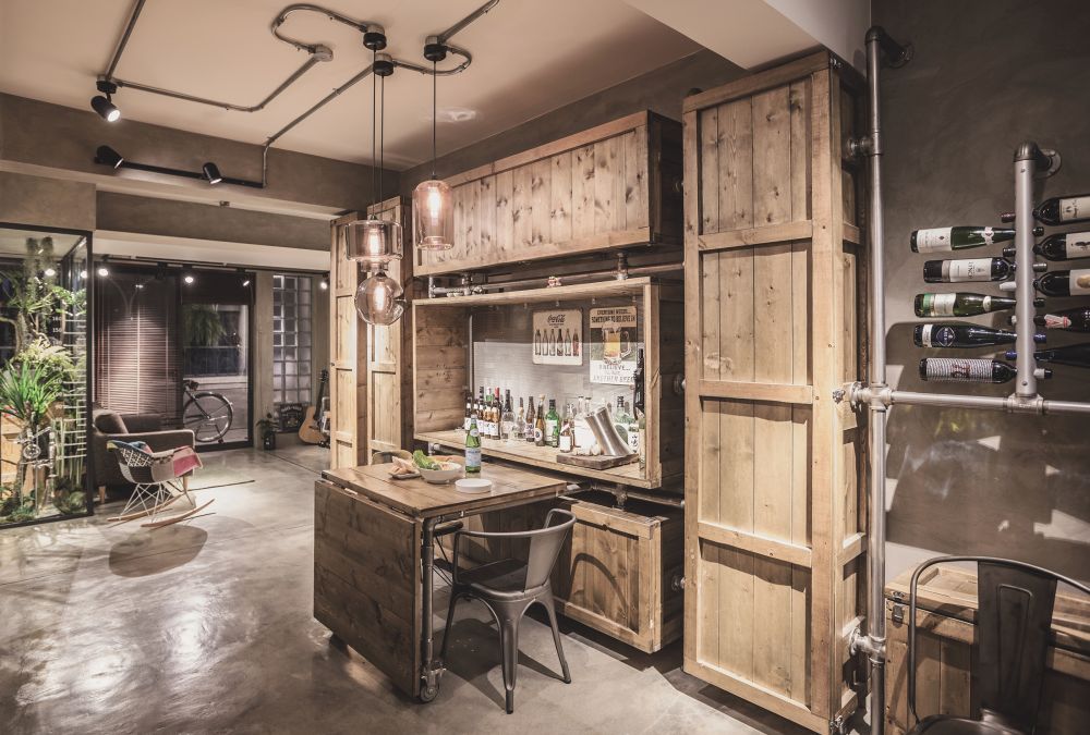 溫室・方城市 工業風 老屋翻新