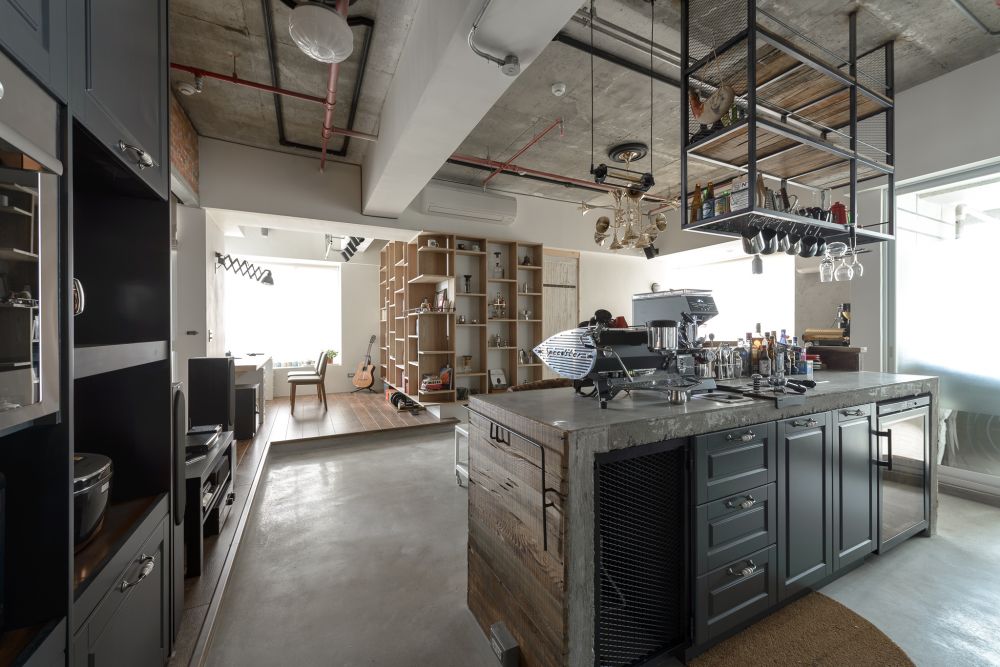 收納,紅磚,水泥