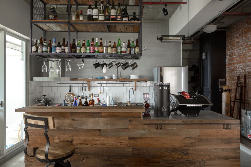 收納,紅磚,水泥