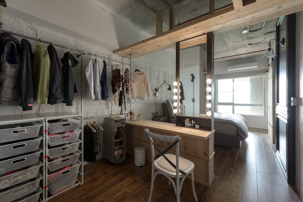 收納,紅磚,水泥