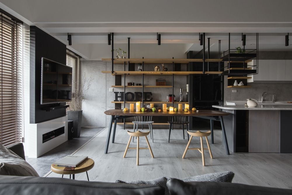 中島,吧檯,親子宅