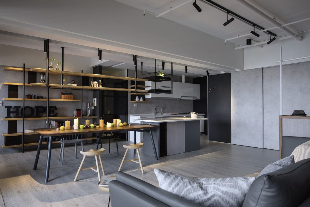 中島,吧檯,親子宅