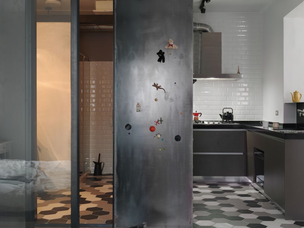 老屋翻新,LOFT,採光,水泥,鐵件