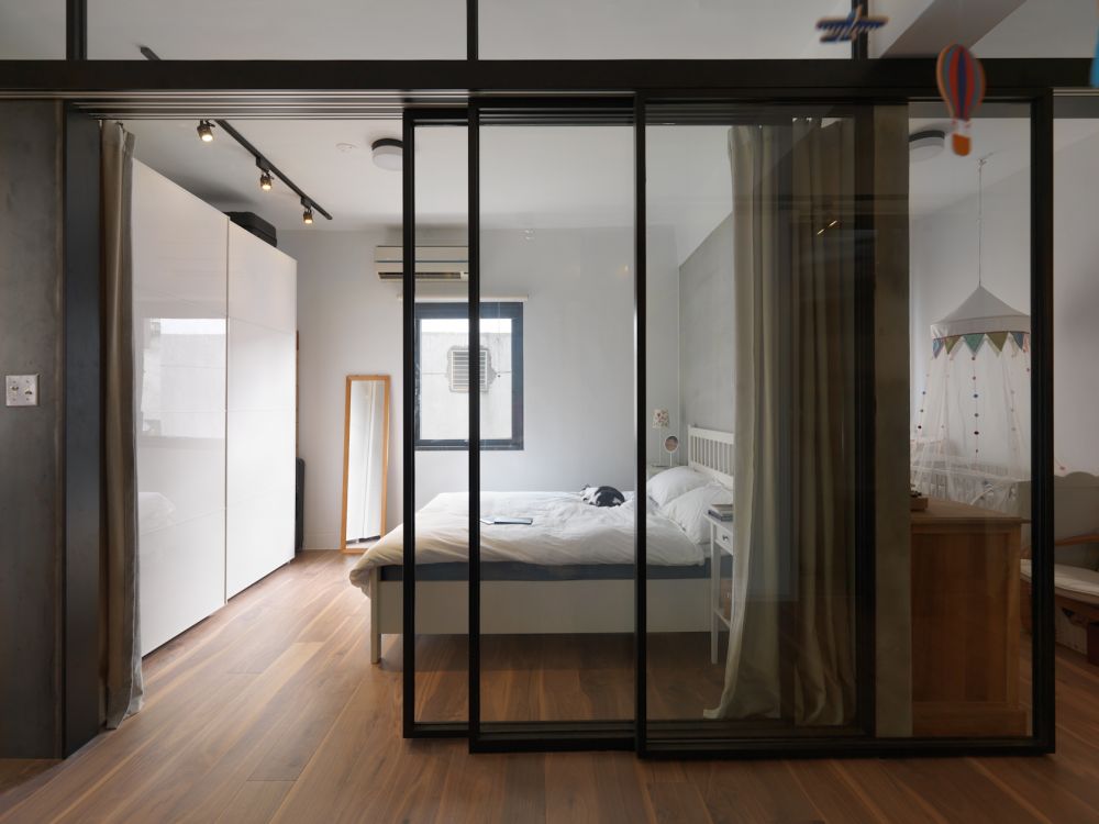 老屋翻新,LOFT,採光,水泥,鐵件