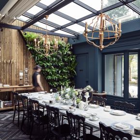 山林綠意中的In’s Café 古典風 老屋翻新
