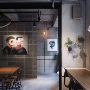 Shiba喜八珈琲店 工業風 老屋翻新