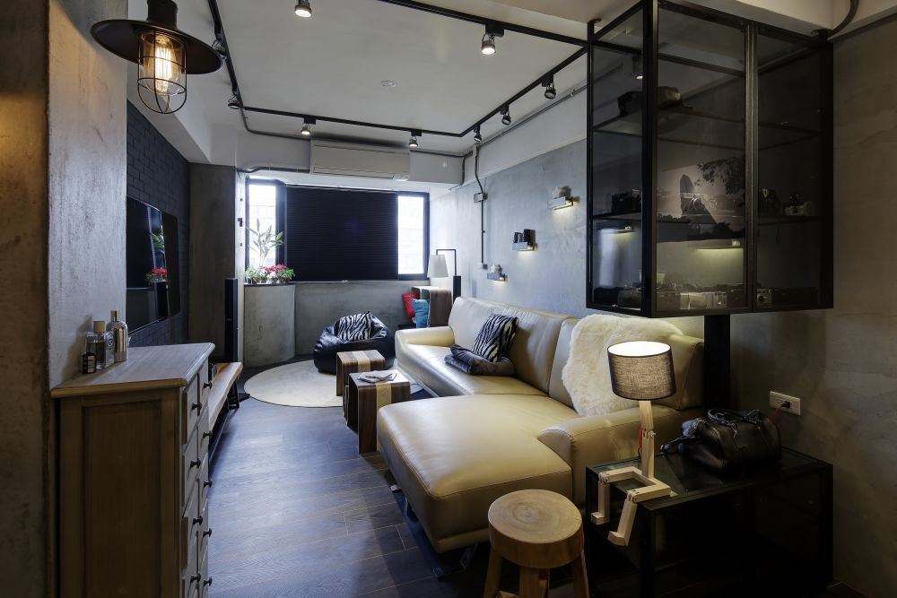 下班後的東京Lounge 工業風 老屋翻新