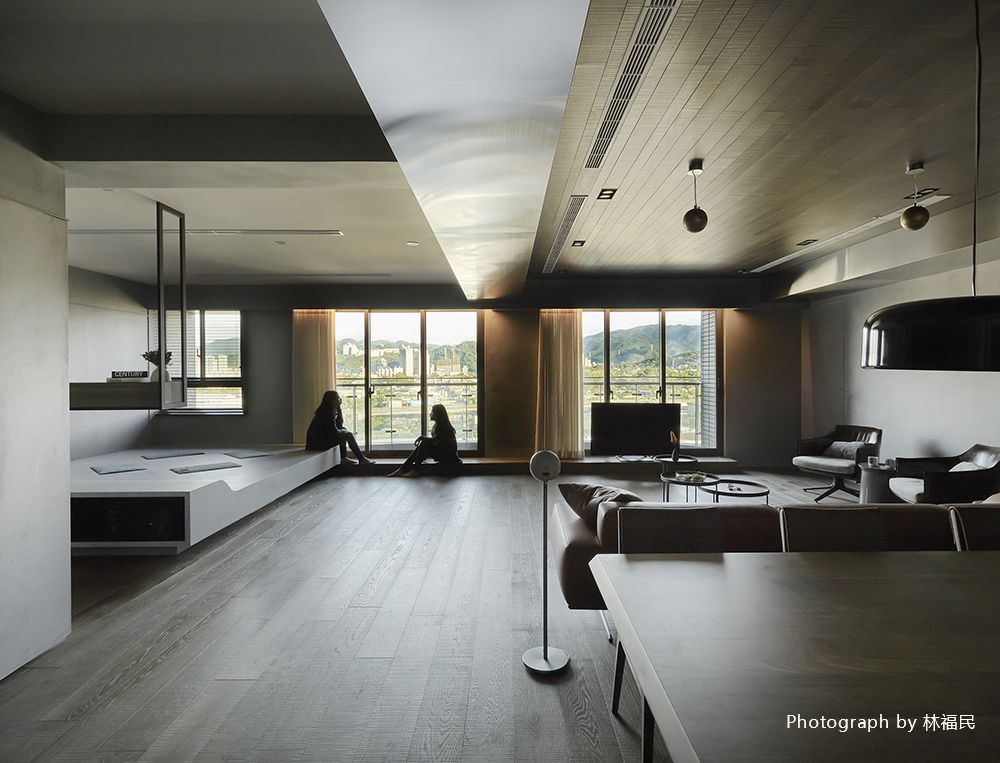 新成屋,採光,玻璃,隔間,質樸