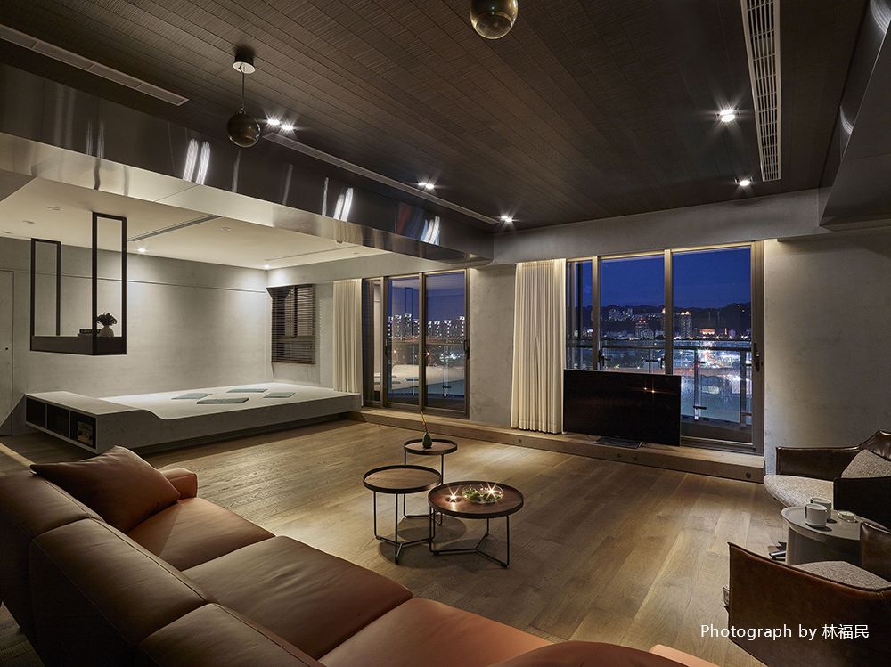 新成屋,採光,玻璃,隔間,質樸