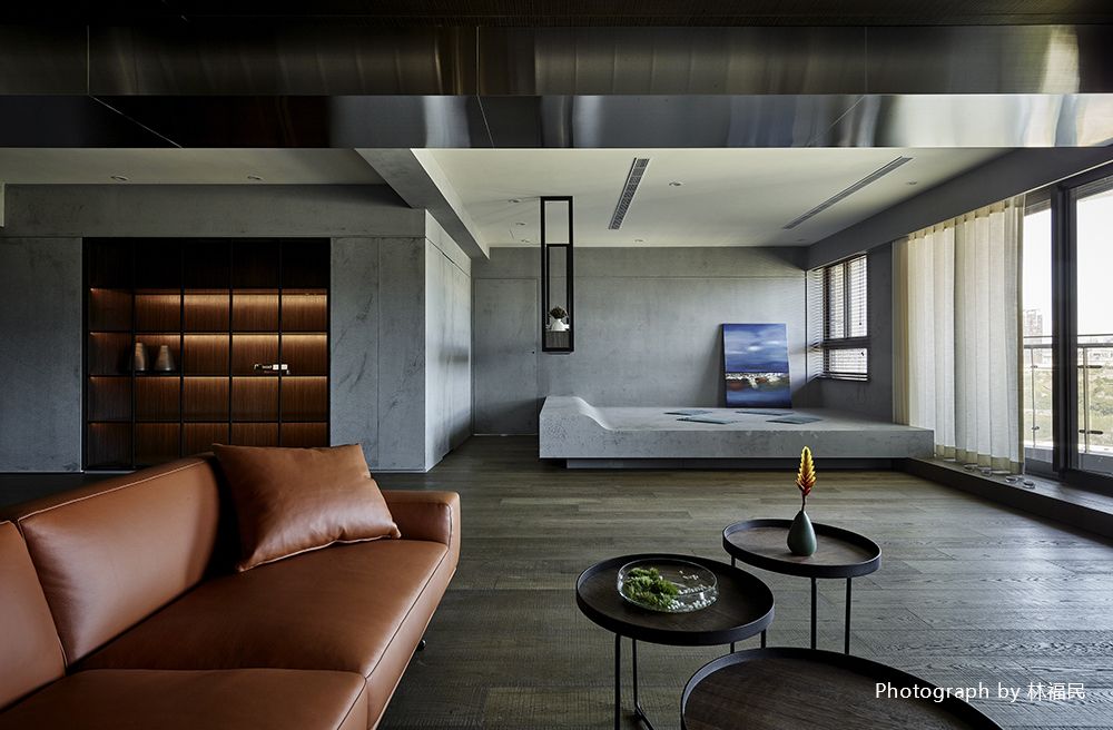 新成屋,採光,玻璃,隔間,質樸