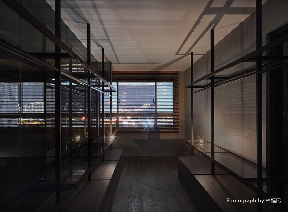 新成屋,採光,玻璃,隔間,質樸