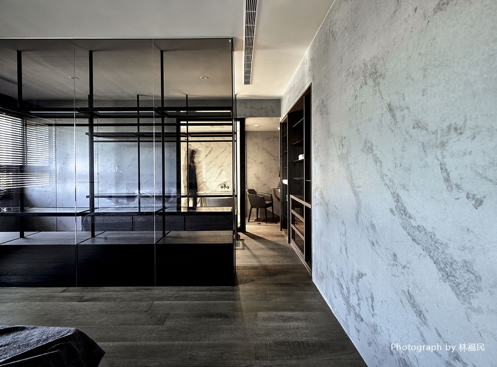 新成屋,採光,玻璃,隔間,質樸