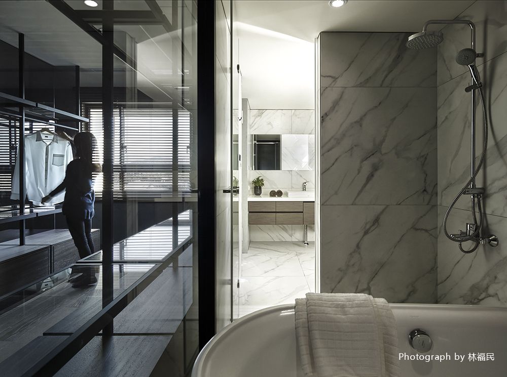 新成屋,採光,玻璃,隔間,質樸