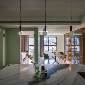 Elegant Balance of East and West 混搭風 新成屋
