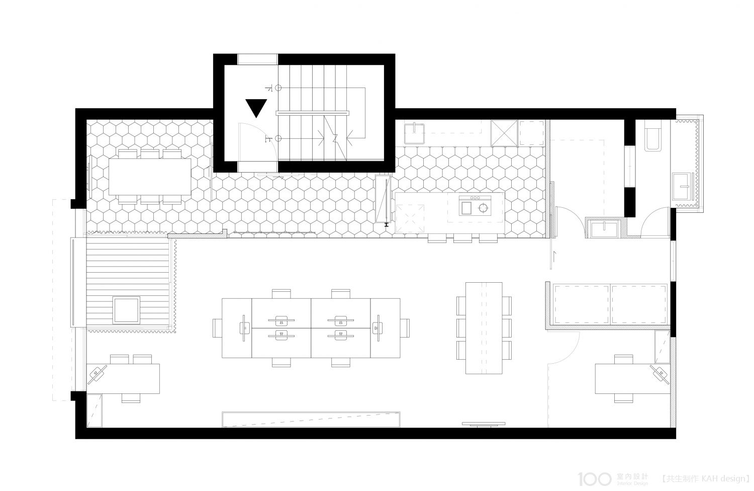 25坪工業風2房中古屋裝修效果圖 以家為概念的新創辦公室 100室內設計