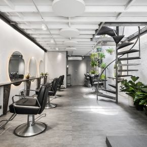 alltime髮廊 工業風 老屋翻新