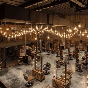 G Space 髮廊 工業風 老屋翻新