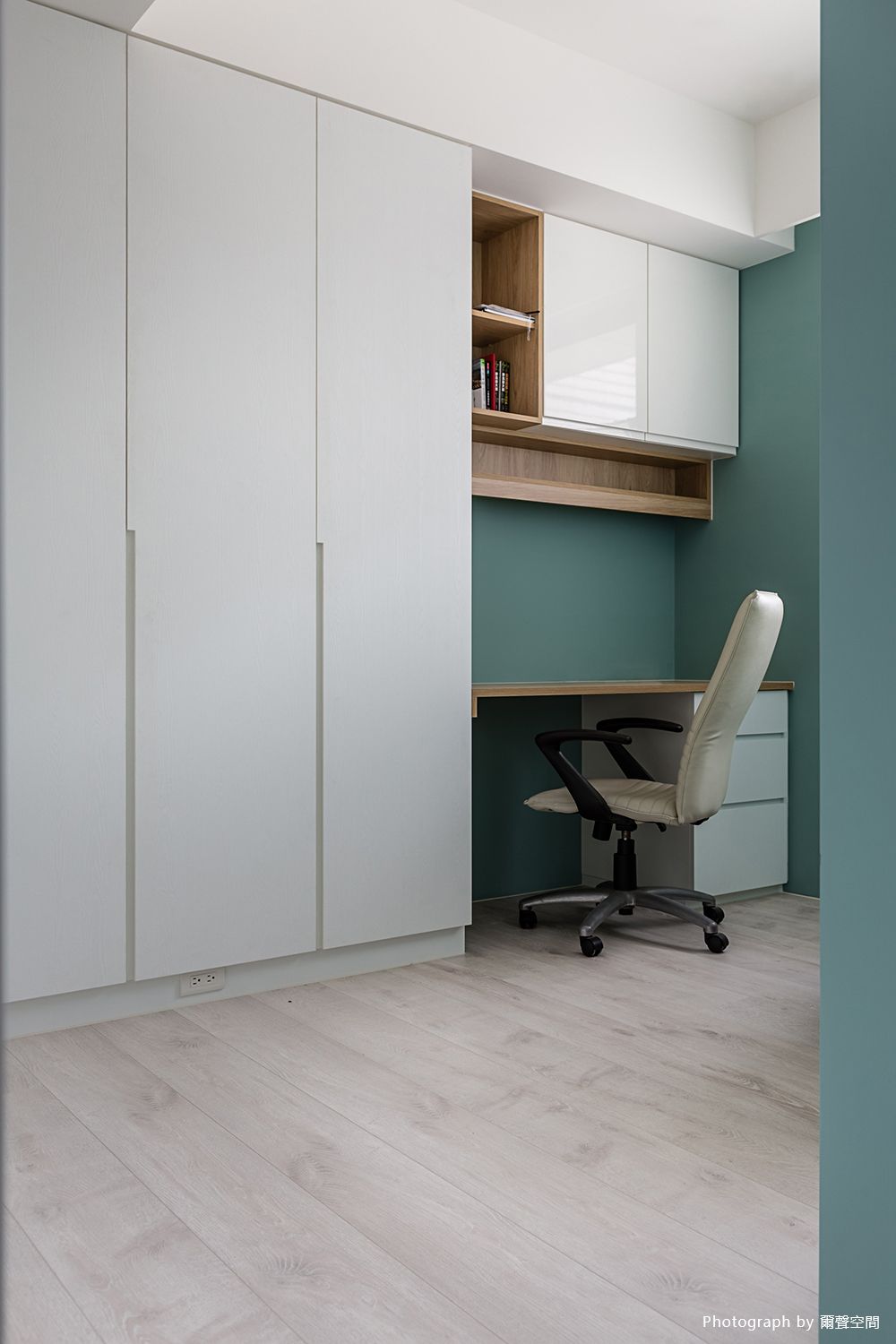 新成屋,跳色,藍色,開放式