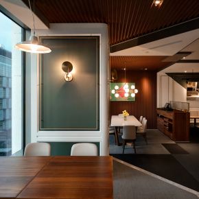朵頤排餐館 現代風 老屋翻新