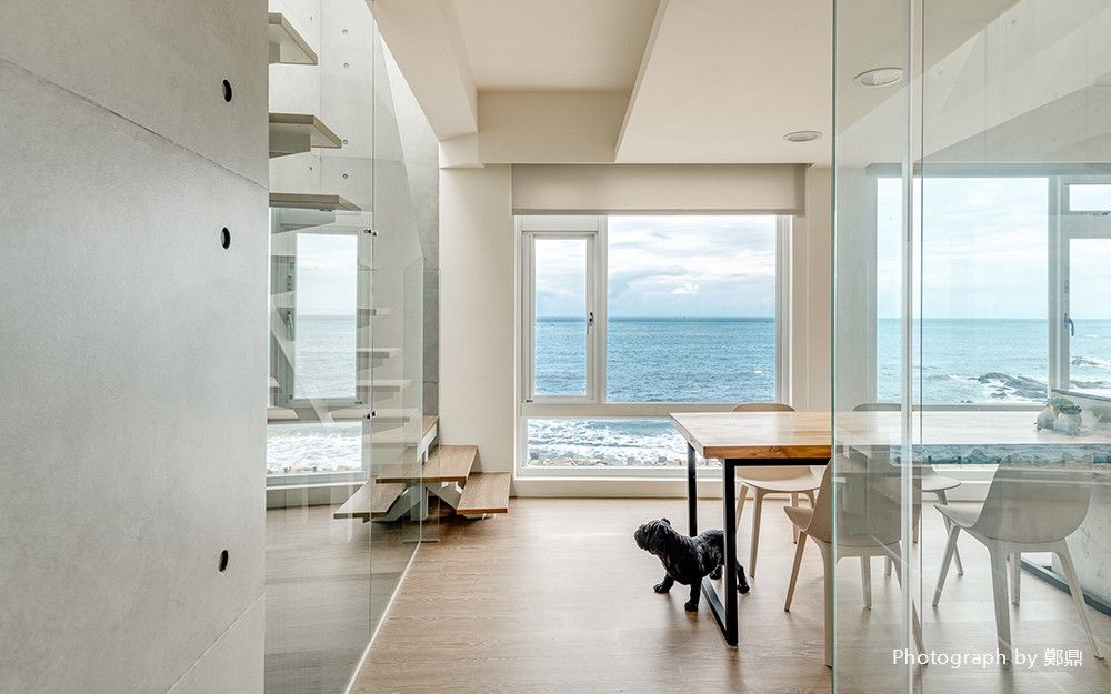 採光,玻璃隔間,質樸,療癒