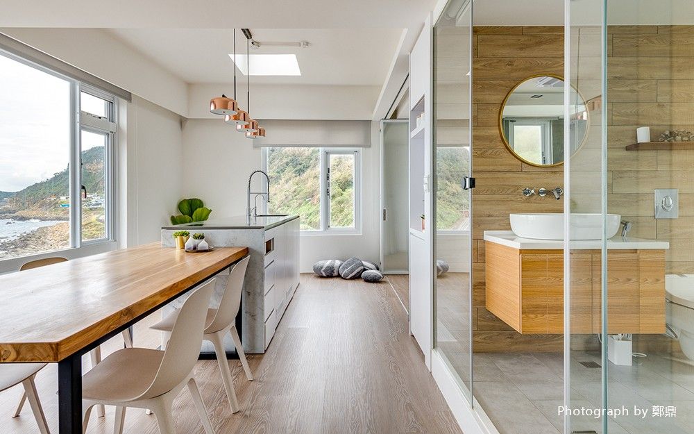 採光,玻璃隔間,質樸,療癒