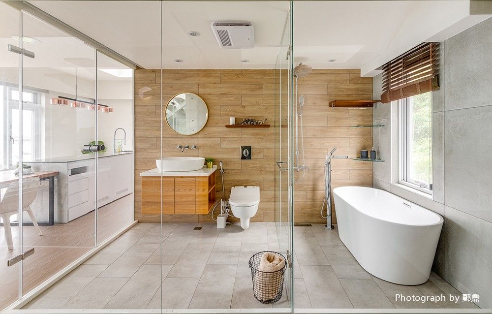 採光,玻璃隔間,質樸,療癒